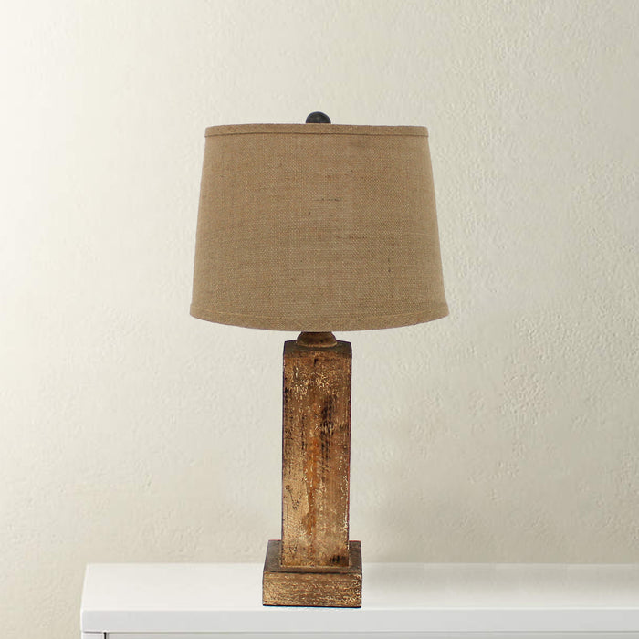 HYGGE CAVE | VINTAGE BROWN TABLE LAMP