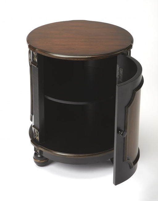 HYGGE CAVE | CAFE NOIR DRUM TABLE