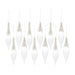 The Crystal Drop 12-piece Ornament Set  - hygge cave