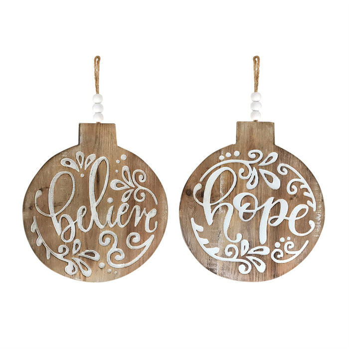 Six piece ornament set - hygge cave