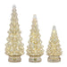  Christmas Trees with White LED Lights - hygge cave