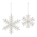 Snowflake Ornament Set OF 12 - hygge cave