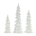 Set of 3 Decorated Christmas Tree Figurines for Holiday Home Decor - hygge cave