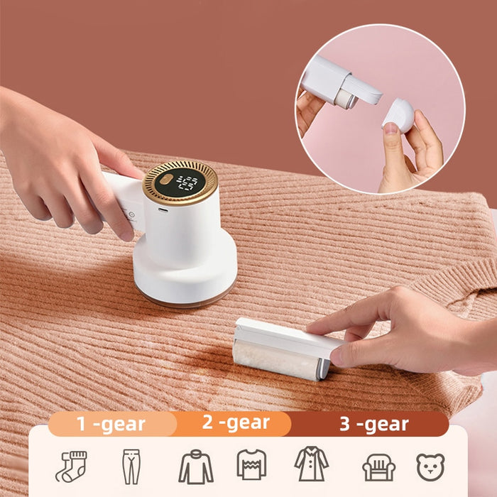 Portable Electric Lint Roller Remover Professional USB Rechargeable Hair  Ball Clothes Sweater Fabric Shaver for Bedding Clothing